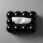 Cloud Design Tissue Box – Sculptural Tissue Dispenser for Coffee Table, Nightstand, Bathroom, Office Decor