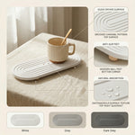 Diatomite Drying Tray – Quick Dry Draining Board for Soap, Bathroom Sink Organizer, Kitchen