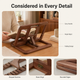 Adjustable Wood Reading Stand – Foldable Book Holder for Desk Study Home Office
