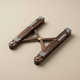 Walnut Wood Foldable Laptop Stand – 8 Level Height Adjustable for 11–17 Inch Laptops