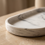 Oval Soap Tray – Silicone Bathroom Counter Organizer, Kitchen Sink Tray, Waterproof Vanity Holder