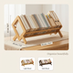 Bamboo Desktop Bookshelf – Desk Book Organizer, Small Bookcase, Home Office Storage