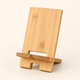 Bamboo Phone Stand – Desk Phone Holder for Charging, Tablet, Home Office Decor