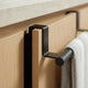 Stainless Steel Over Cabinet Towel Rack – Kitchen & Bathroom Organizer