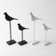 Minimalist Resin Bird Figurine – Freestanding Shelf Accent for Living Room, Bedroom & Office Desk Decor