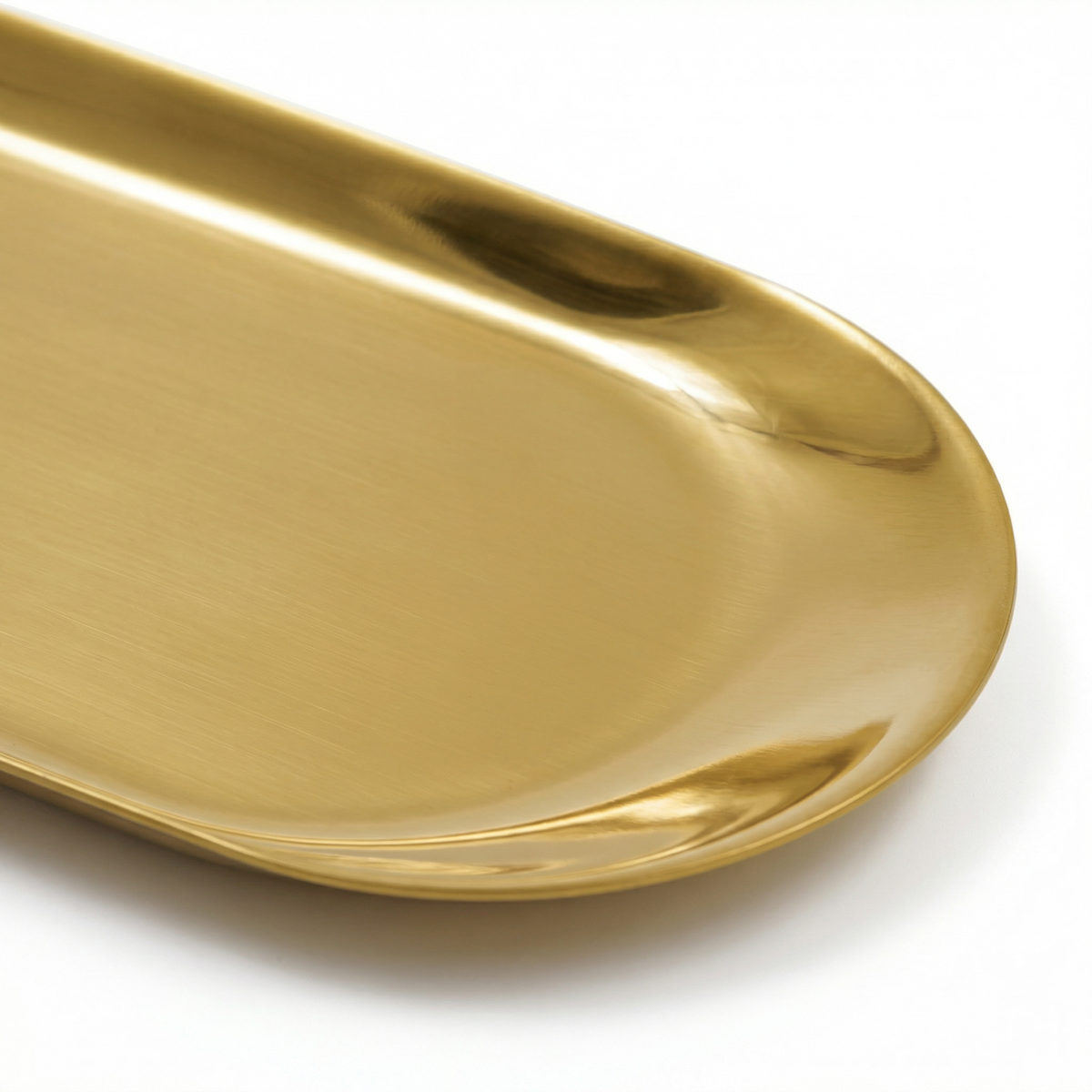 Stainless Steel with Gold Finish