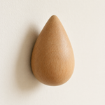 Wooden Drop Wall Hook – Minimalist Wood Wall Hanger for Entryway, Hallway, Bathroom
