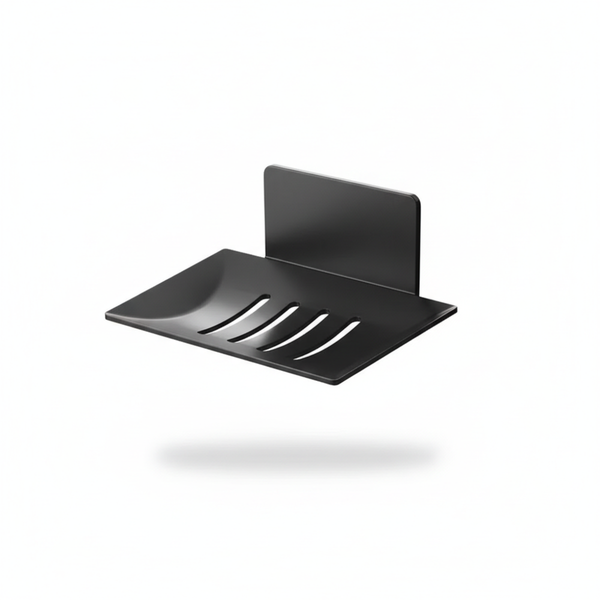 Wall Mounted Soap Tray – No Drill Adhesive Soap Holder for Bathroom Sink & Shower