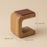 Wooden Watch Stand – Display Holder for Watches Bracelets Rings Jewelry Organizer Bedside Desk