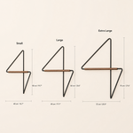 Nordic Corner Coat Rack – Wall Mounted Minimalist Metal Hanger Bedroom Entryway