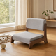 Floor Chair Low Seat – Japanese Style Wood Frame Living Room Bay Window Sofa