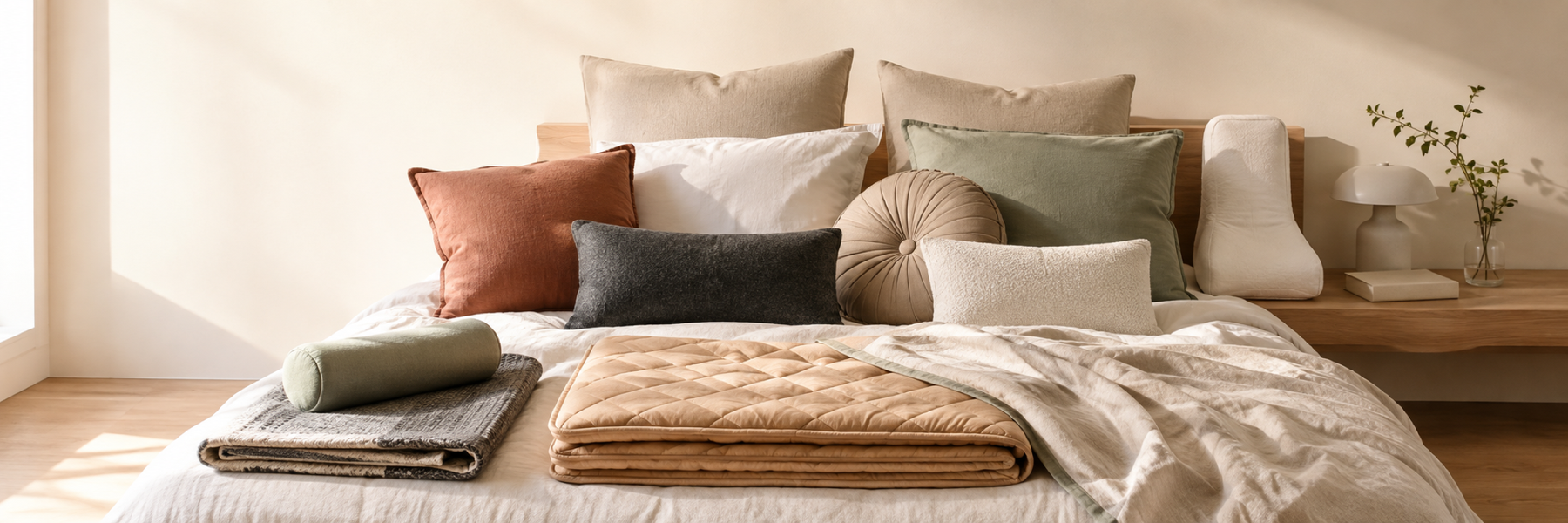 Oreillers et accessoires de literie