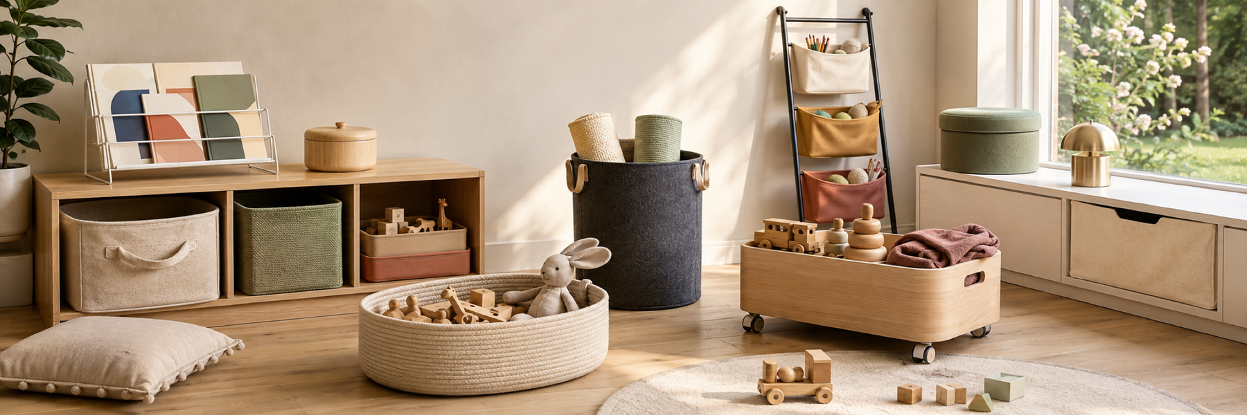 Rangement et organisation des jouets