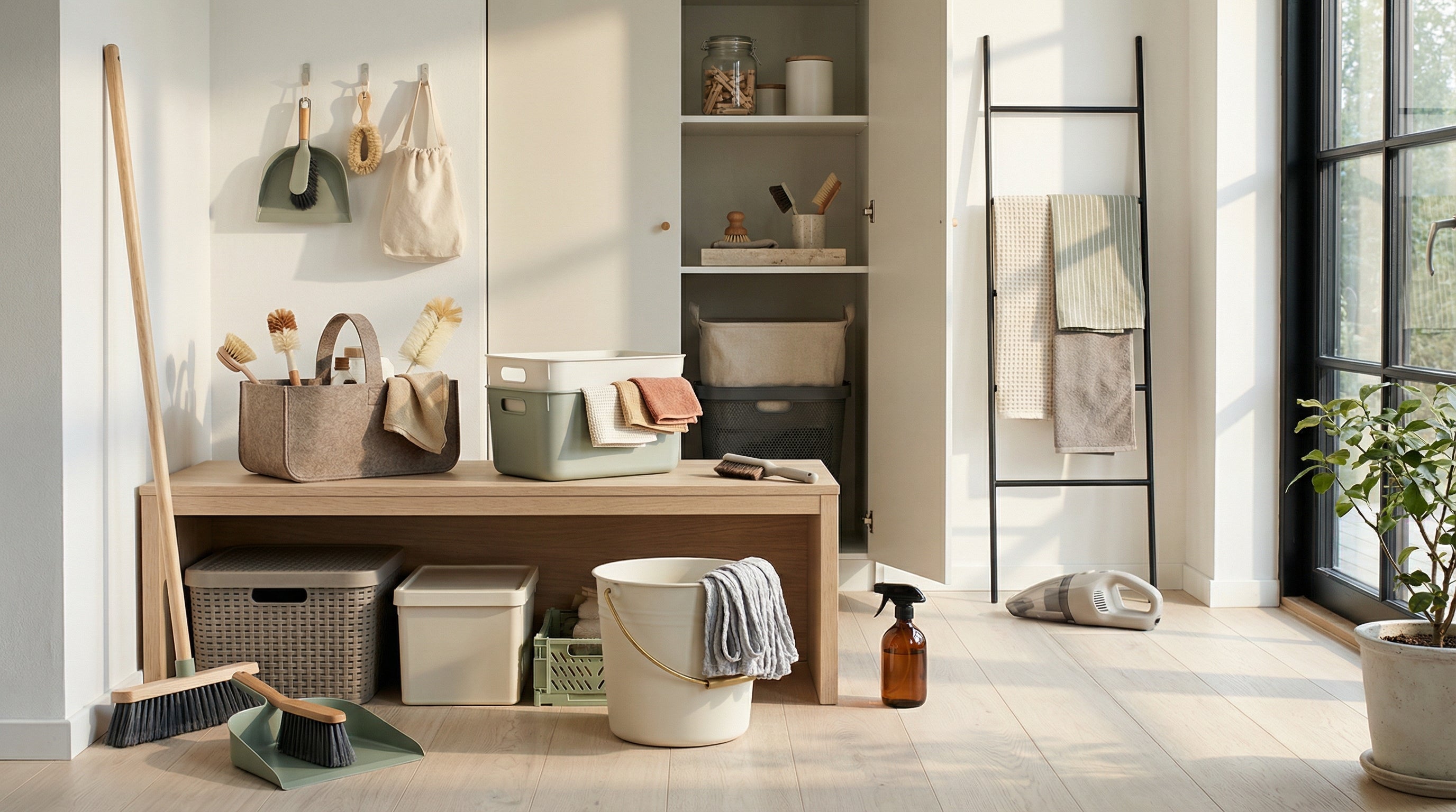 Cleaning Tools & Storage