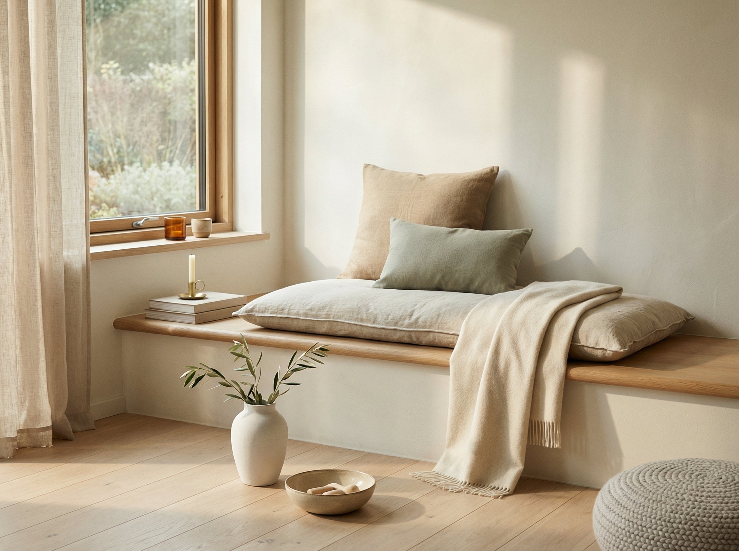 Avora Home — warm calm room setting